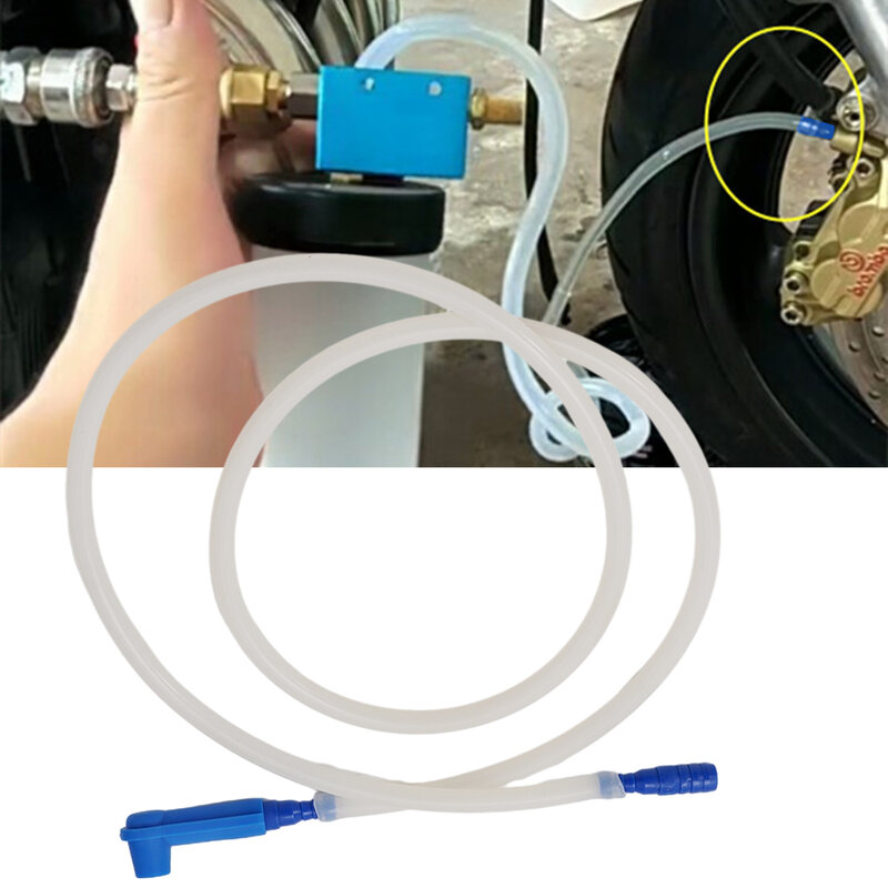 실용적인 고무 호스 커넥터, 부식 방지 블리더, 자동차 액세서리, 1.2m 브레이크 유체 블리드 호스