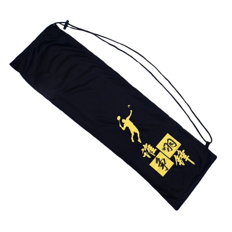 Capa raquete badminton saco armazenamento lã macia para caso raquete tênis para proteção saco para sacos