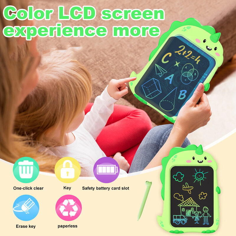 Tablette graphique LCD pour dessin et écriture, bloc-notes électronique, écran de 8.5 pouces, jouet d'apprentissage