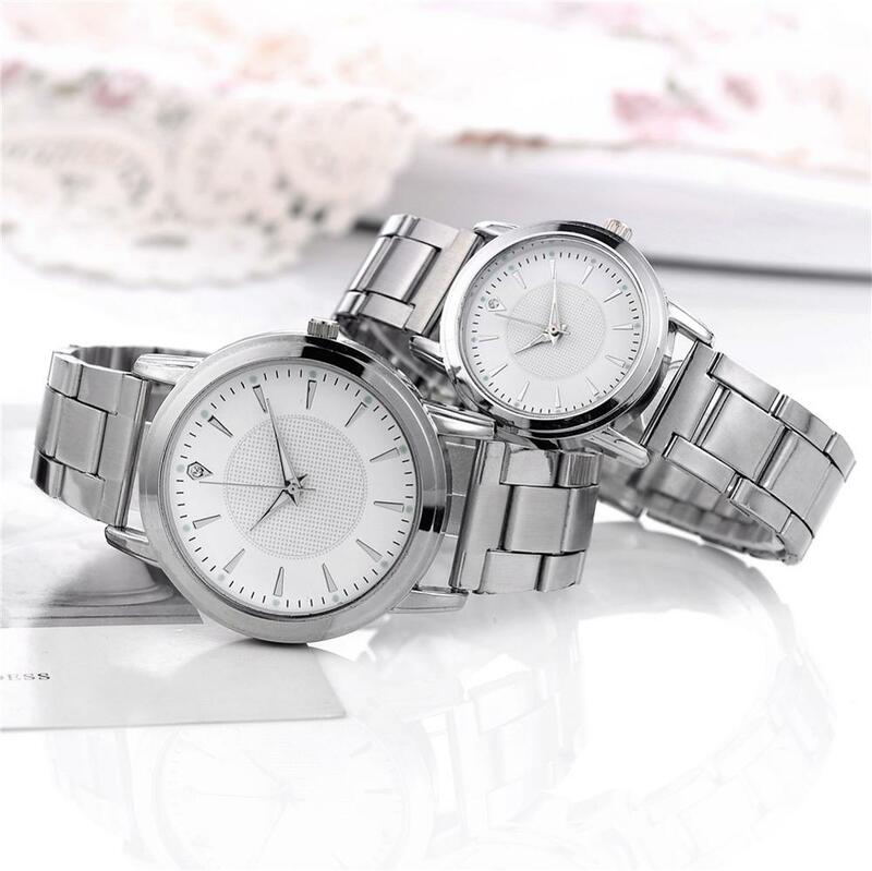Neue Berühmte Paar Uhren Liebhaber Luminous Casual Quarzuhr Frauen Edelstahl Uhren Für Männer Relogio Feminino Herren Uhr