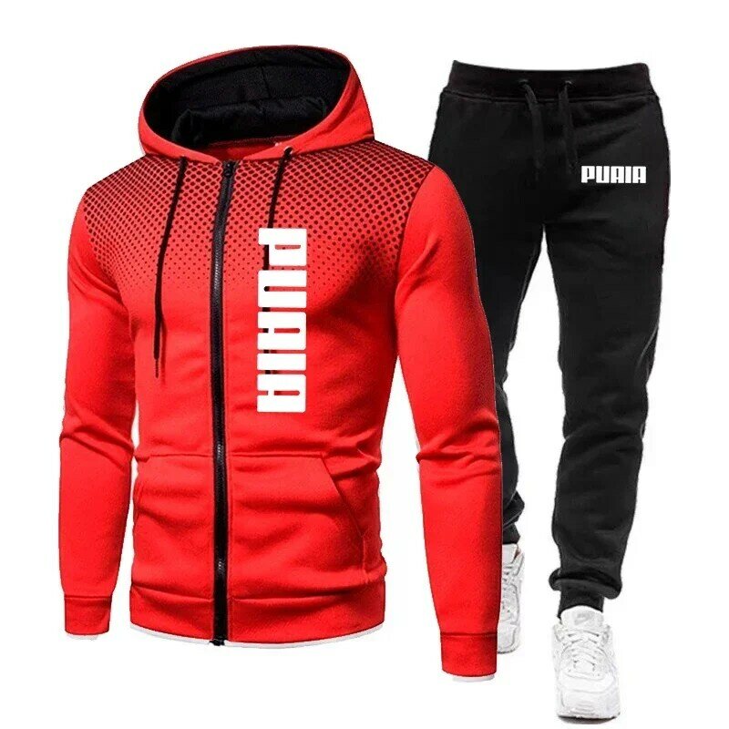 Men's Sports Fitness Wear Thin Section Breathable Hoodie or Sports Pants Breathable