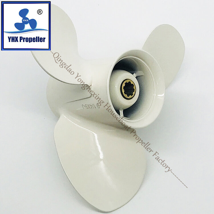 Алюминиевый лодочный пропеллер 9.9HP-15HP для YAMA 63V-45945-10-EL, оптом