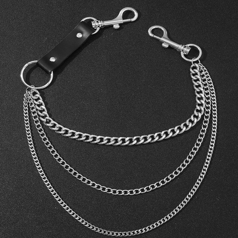 Fashion New Metal Rope Hot Girl Belt Hanging Chain Hip-Hop Waist Chain Skull Chain Body Jewelry