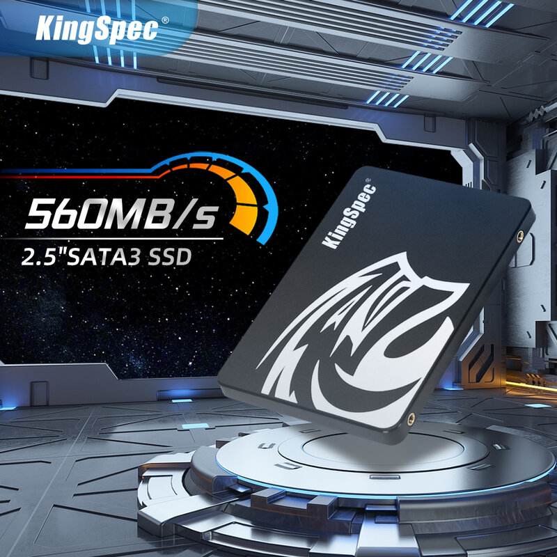 Kingspec-SSD unidade de estado sólido interna, 2,5 polegadas, sata3, 256gb, 64gb, 128gb, 256gb, 512gb, 1 também, 2 também, para laptop, desktop, pc