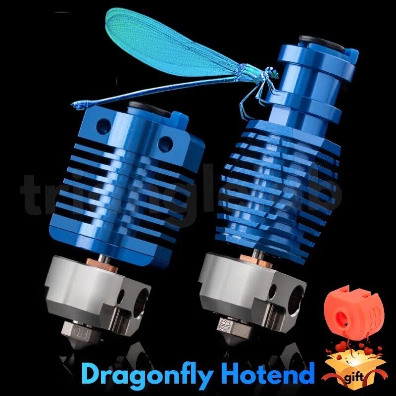 Dragonfly Hotend Hotend Prusa CR10 Ender 3, HOTEND para extrusora Bowden DDB, Bms Bimetal Heatbreak, Novo, V6