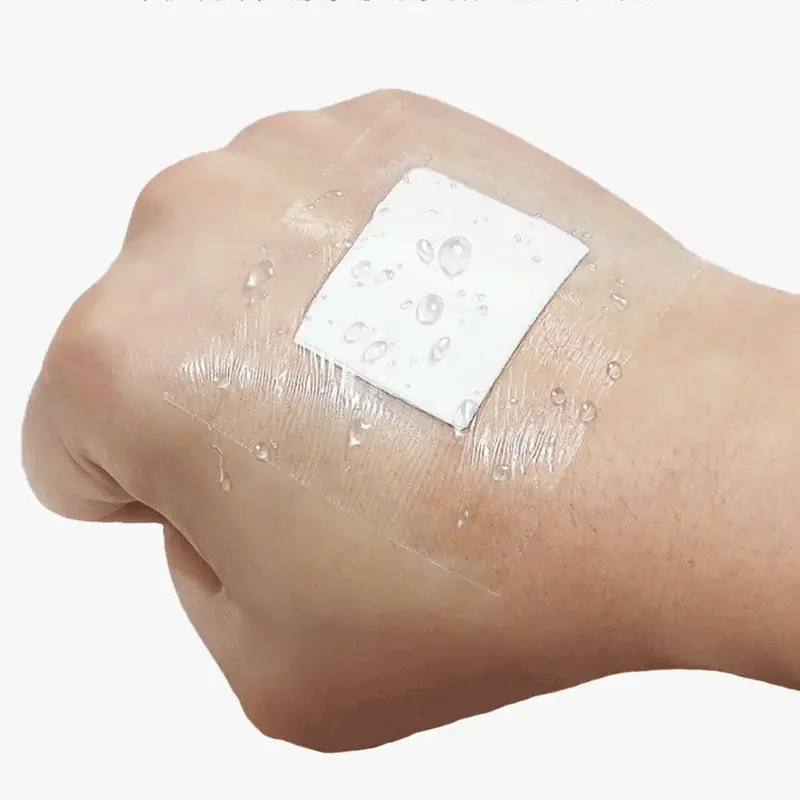 100 шт., водонепроницаемые прозрачные ленты для защиты кожи