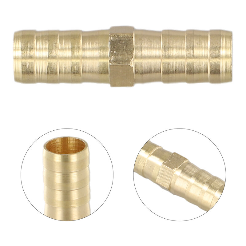 Durable High Quality Pipe Joint Fitting For Air Liquid Forging Water 2-Way Brass Connection Connector Gas Metal