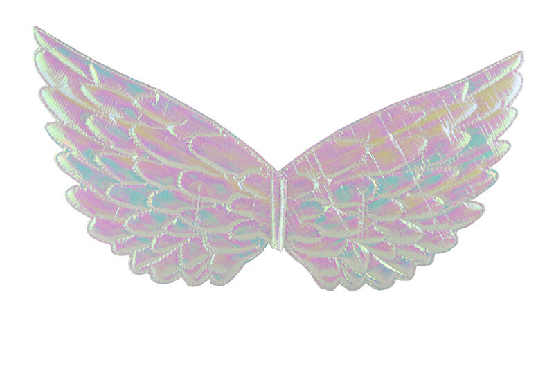 Properti gaun Prom sayap kupu-kupu warna-warni sayap peri malaikat sayap cosplay praty perlengkapan 40x20cm