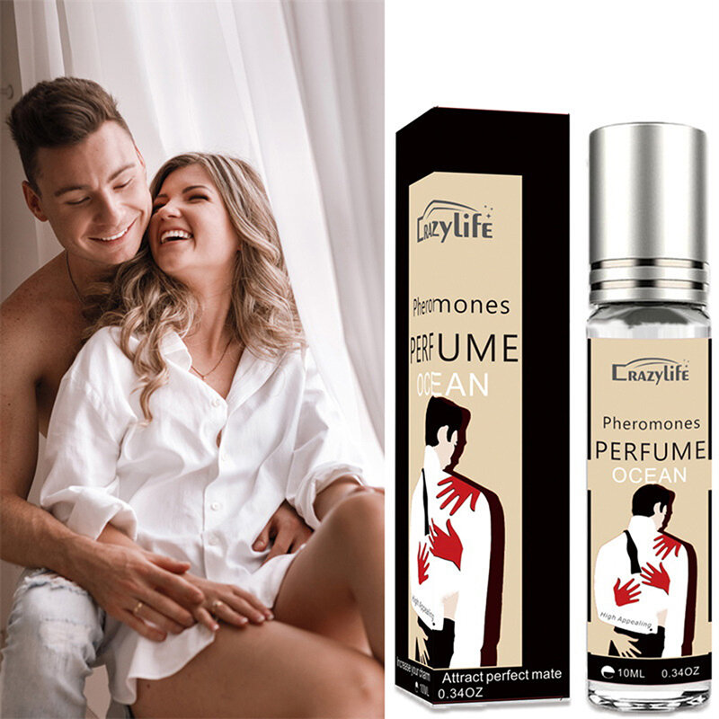 Perfume Erótico Parceiro Íntimo, Perfume Estimulante Flertando, Fragrância Refrescante e Duradoura, 10ml