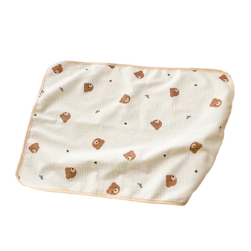Diaper Changing Pad Reusable Cotton Nappy Changing Urinal Mat Cover Washable