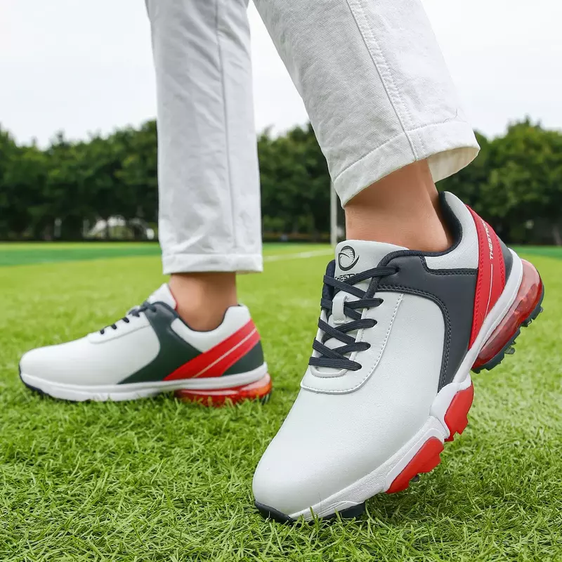 Sapatos De Golfe Confortáveis Para Homens, Tênis De Golfe De Luxo, Calçados De Caminhada