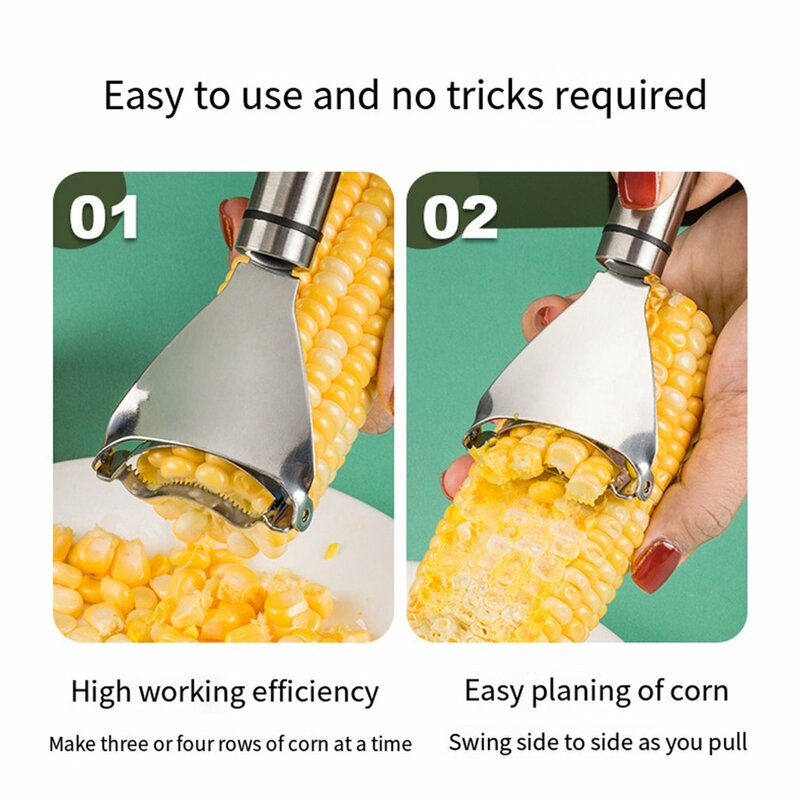 Maïs Dunschiller Praktische Draagbare Handheld Peeling Tool Shredder Rvs Likdoorns Peelers Keukengereedschap Onderdelen