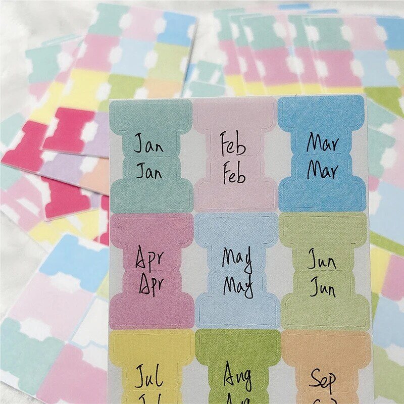 5 Sheets Self-Adhesive Index Label Stickers Personalized Bible Journal Labels Signs Office Supplies Personalized Marker Paper