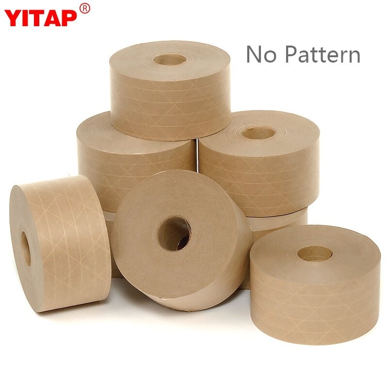 Custom Printed Reinforced Colored Kraft Paper Tape Tape With Logo