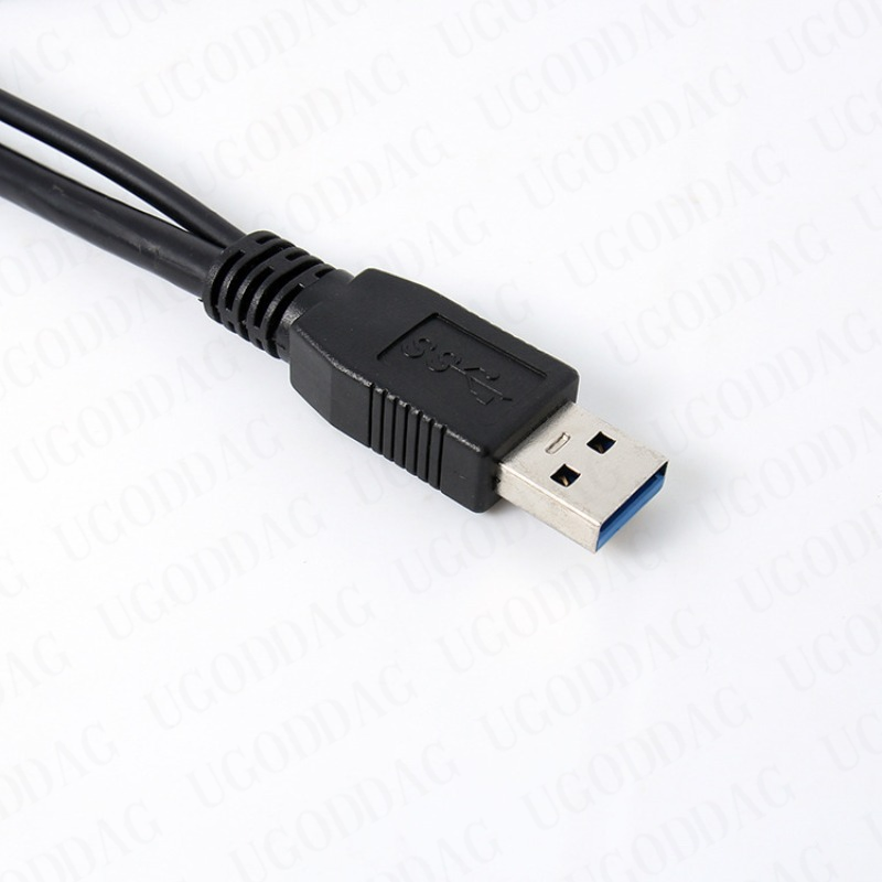 Кабель-переходник с USB 3,0 «папа» на Micro USB 3 с дополнительным питанием USB «папа» на Micro USB B «папа», кабель-переходник для жесткого диска