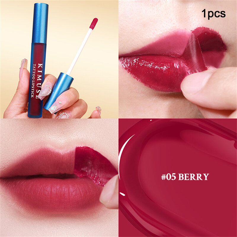 5 Colors Tear Pull Liquid Lipstick Long Lasting Lip Gloss Mask Base Waterproof Moisturizer Makeup Peel Off Lipgloss Cosmetics