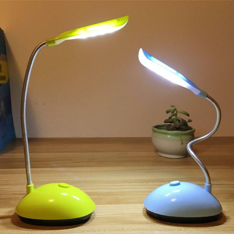 Lampe de bureau LED Portable pliable pour étudiants, Protection des yeux pour enfants, lampe de Table de lecture, veilleuse pour la maison, dortoir