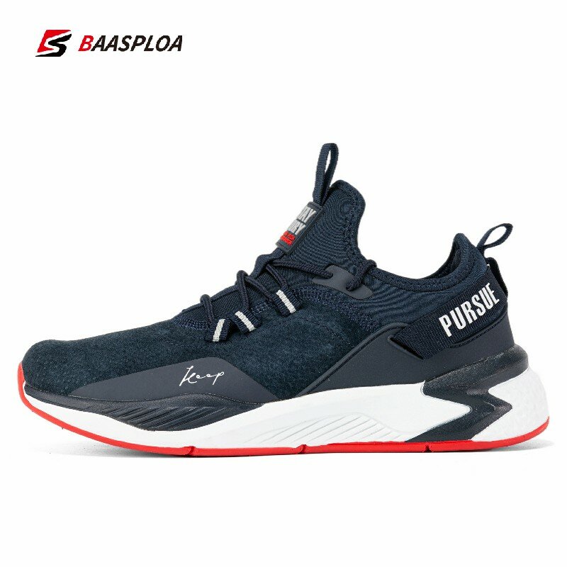Baasploa 2023รองเท้าวิ่งสำหรับผู้ชายลื่น Shock Absorption รองเท้าแตะน้ำหนักเบารองเท้าเทนนิสกันน้ำ Breathable Casual รองเท้า