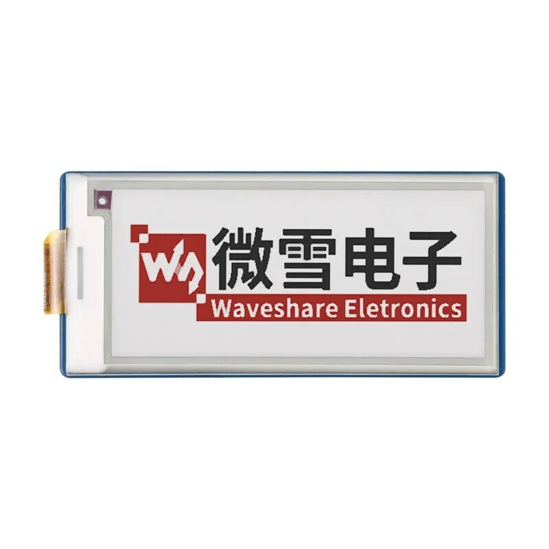 Waveshare 전자 종이 전자 잉크 디스플레이 모듈 (B), 라즈베리 파이 피코용, 296 × 128 픽셀, 레드, 블랙, 화이트, SPI 인터페이스, 2.9 인치