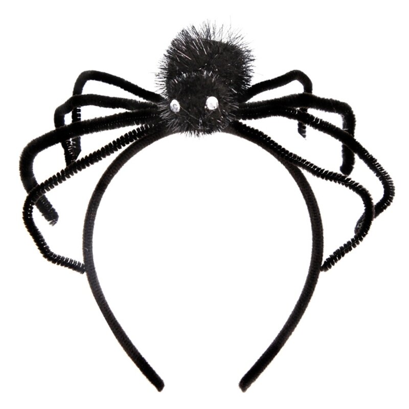 Mignon araignées décor cheveux cerceau femmes Spa lavage visage maquillage bandeau pour Photoshoots Halloween fête cheveux R7RF