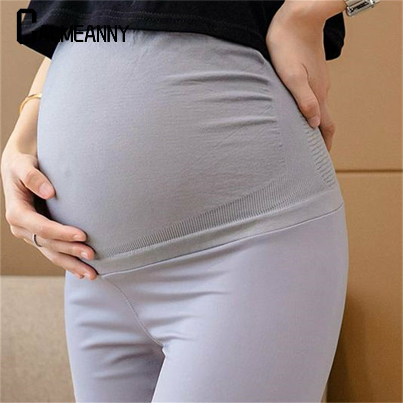 Maternity Three-Cent Pants 2023 Spring Summer Korean Edition Thin Style New Style Comfortable Outerwear Versatile Yoga Pants