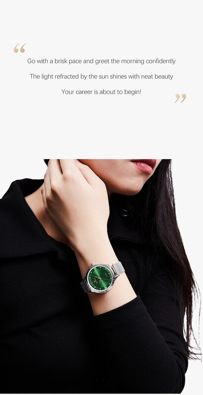 NAVIFORCE – montre-bracelet de luxe en acier inoxydable pour femmes, à Quartz, tenue délicate