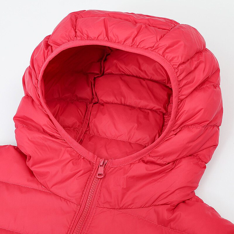 Arazooyi-女性用フード付きジャケット、超軽量サーマルコート、キャンプ、トレッキング、ハイキング、アウトドア、冬用の包装可能なジャケット