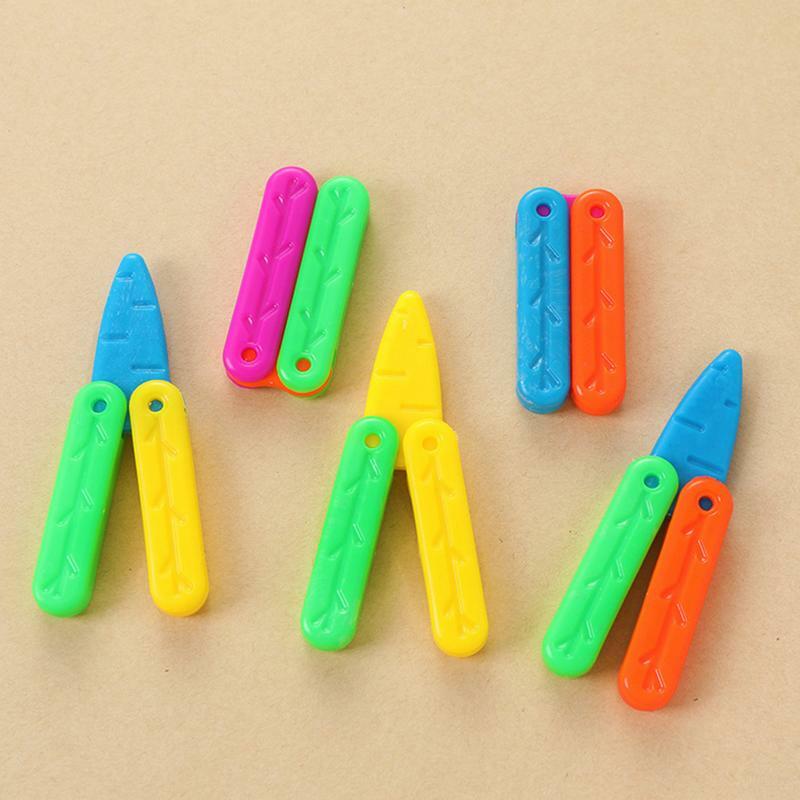 Butterfly Trainer Foldable Fidget Toys Durable Fun Stress Toys Christmas Easter Birthday Present for Children Carrot cutter