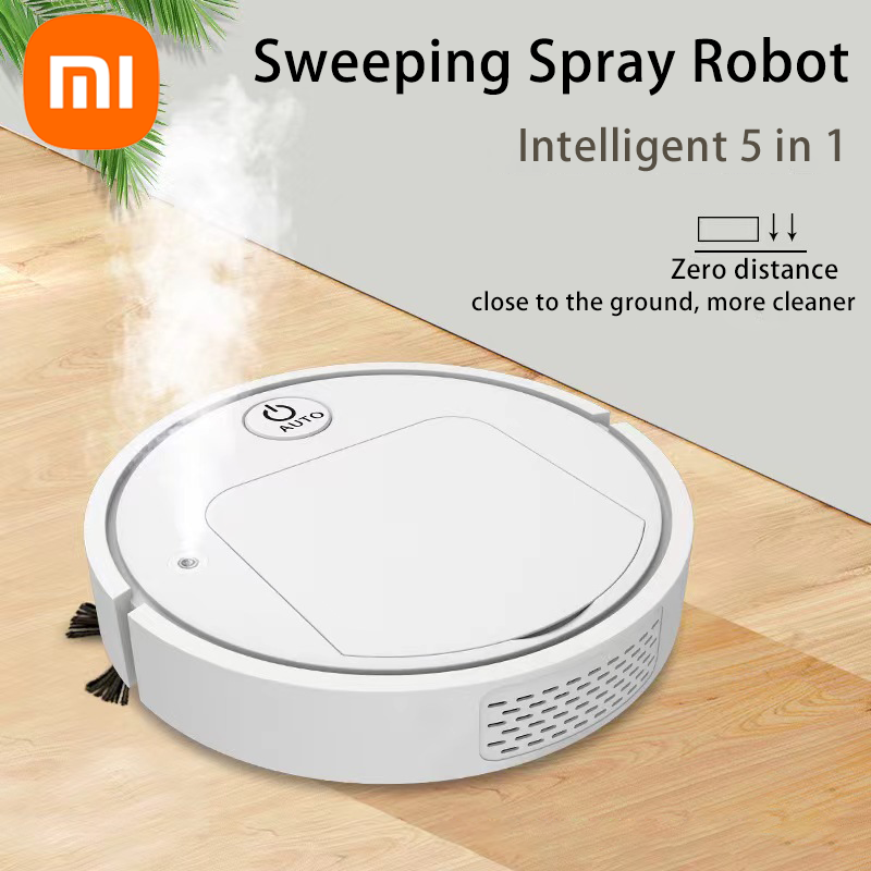 Xiaomi Five-in-one Smart Sweeping Robot Ultra-quiet Remote Control Vacuum Cleaner Wireless Mopping Machine for Home Use