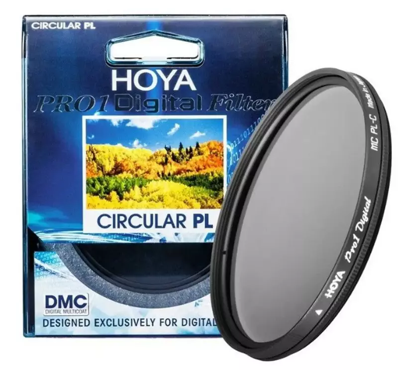 HOYA-filtro de lente protector para cámara SLR, Polarizador CIRCULAR Digital CPL Pro1