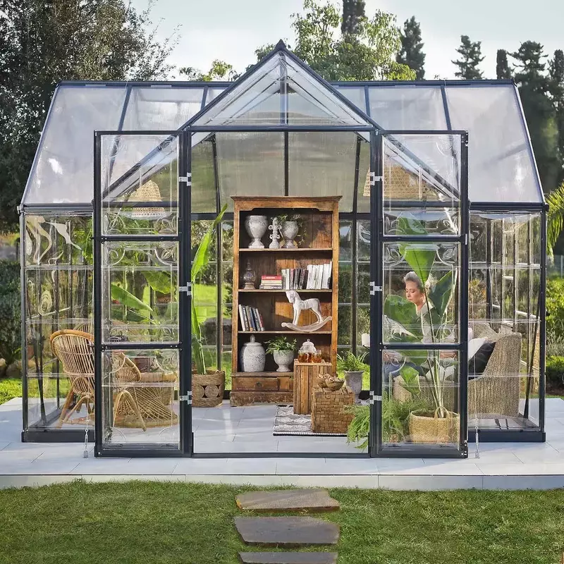 Orangery 10'x12' Greenhouse and Solarium