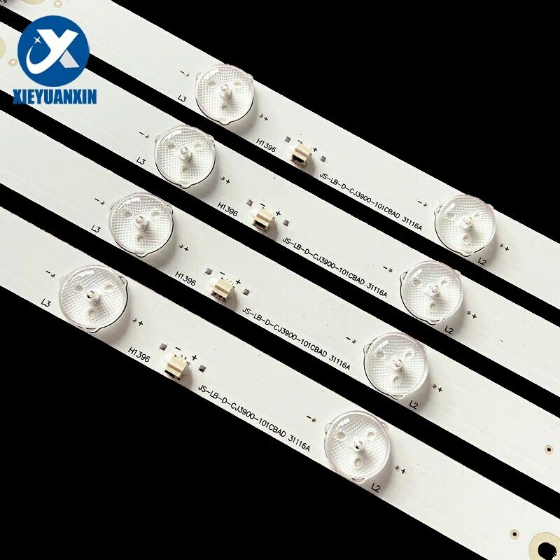 4pcs 700mm LED Backlight Strip for Tv 39inch DB DY-01 E340369 39HME5000 39HTE3600  Js-lb-d-cj3900-101cbad-31116A