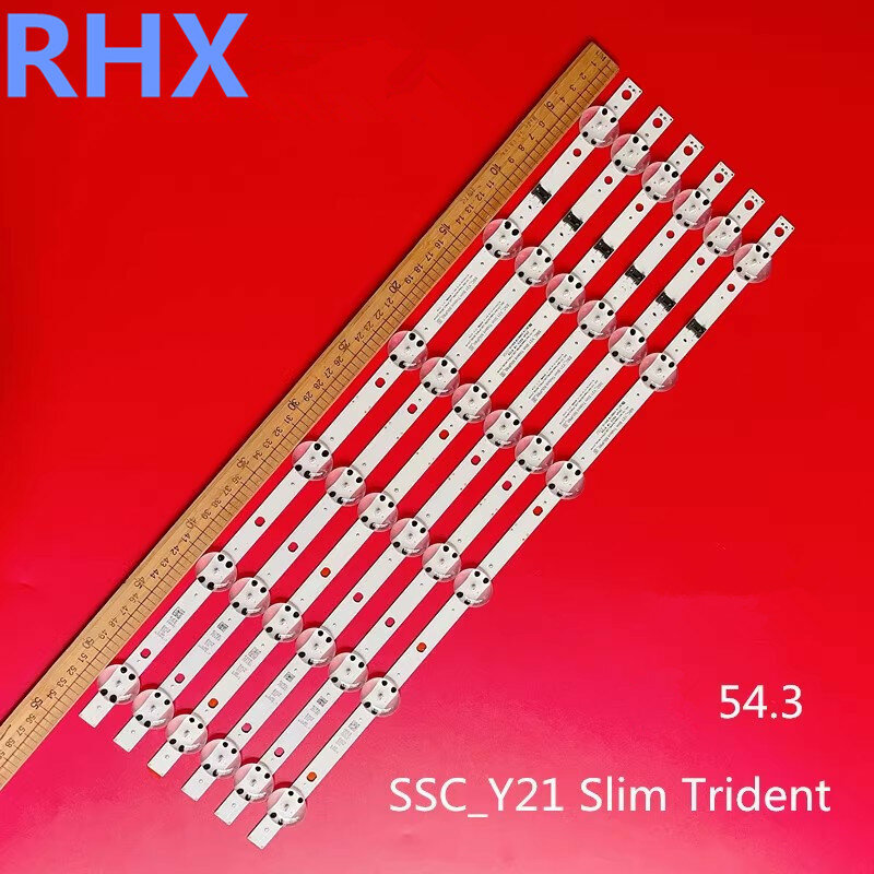 FOR 50UP8000 SSC_Y21 Slim Trident 50UP80_S EAV65019801  54.3CM 6LED 100%NEW LED Backlight strip