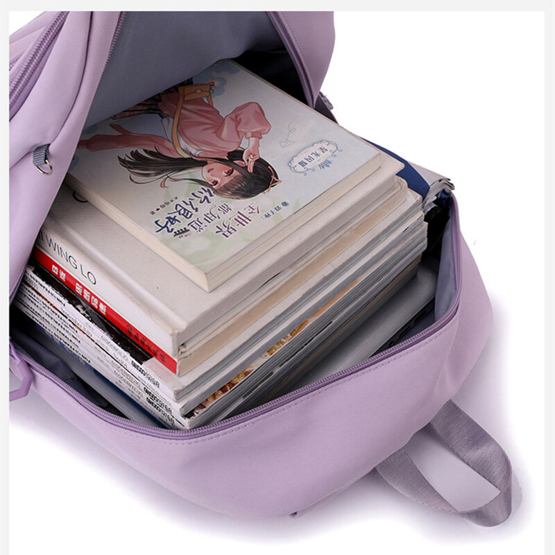 Mochila escolar Kawaii coreana para estudiantes, mochilas escolares universitarias para adolescentes, mochilas para portátiles de viaje informales, bolsas para libros