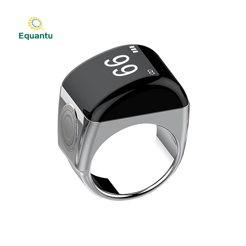 Equantu hadiah Islami Equantu MusliM dengan fungsi manik-manik Tasbih BT Smart Tasbeeh Zikr cincin