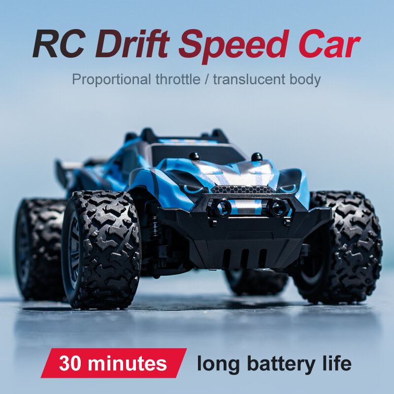 RC Drift รถความเร็ว1:20รุ่น2.4G รีโมทคอนโทรลไร้สายฤดูใบไม้ร่วงทน Off-Road สี่ล้อรถเด็กของเล่น