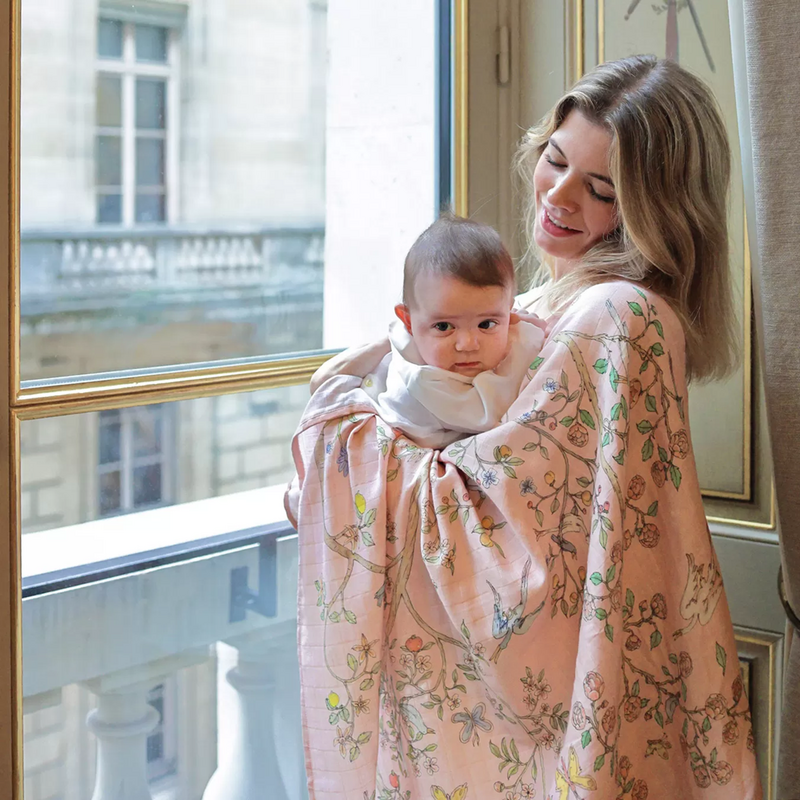 Beste Verkoop In Dit Jaar, Carrousels En Ballonnen, Ontwerpen Met Een Parijs-Thema Voor Inbakjes Voor Baby-Beddengoed.