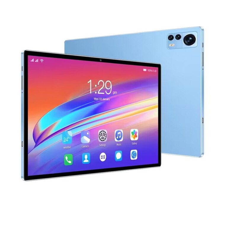2024 10.1 Inch Tablet Pc 8Gb Ram 64Gb Rom Octa Core Tablets Google Play 4G Lte Telefoongesprek Dual Sim Android 12 Wifi Gps Bluetooth