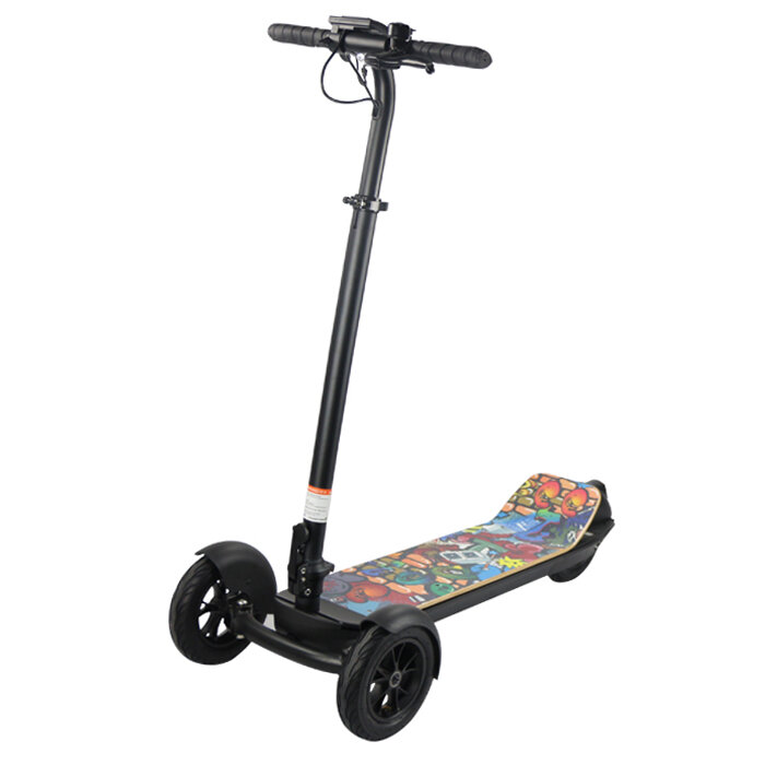 Papan Skate elektrik semua medan, skuter Golf mobilitas untuk olahraga luar ruangan 3 roda papan seluncur listrik