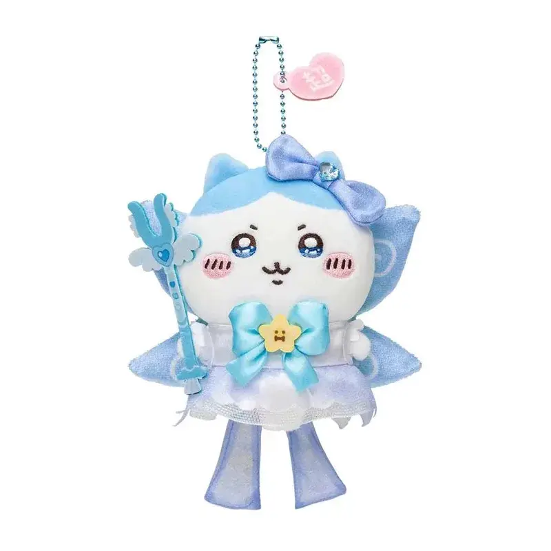 Cartoon Plush Toys Keychain Kawaii ハチワレ ちいかわ Magical Girl Pendant Ornaments Plushie Stuffed Backpack Bag Decoration Girls Gifts