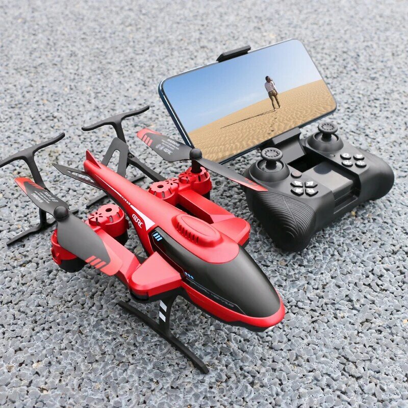 V10 RC Mini Drone com Câmera HD Profissional, Helicóptero de Controle Remoto, Quadcopter Brinquedos, WiFi, FPV, 10K, 6000m, Novo