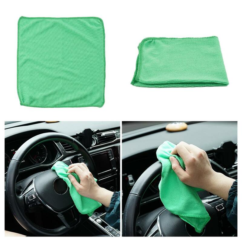 1/3/5 pz microfibra lavaggio asciugamani puliti salviette morbide spolverino per la pulizia dell'auto detergente per auto panno lucido asciugamano per auto
