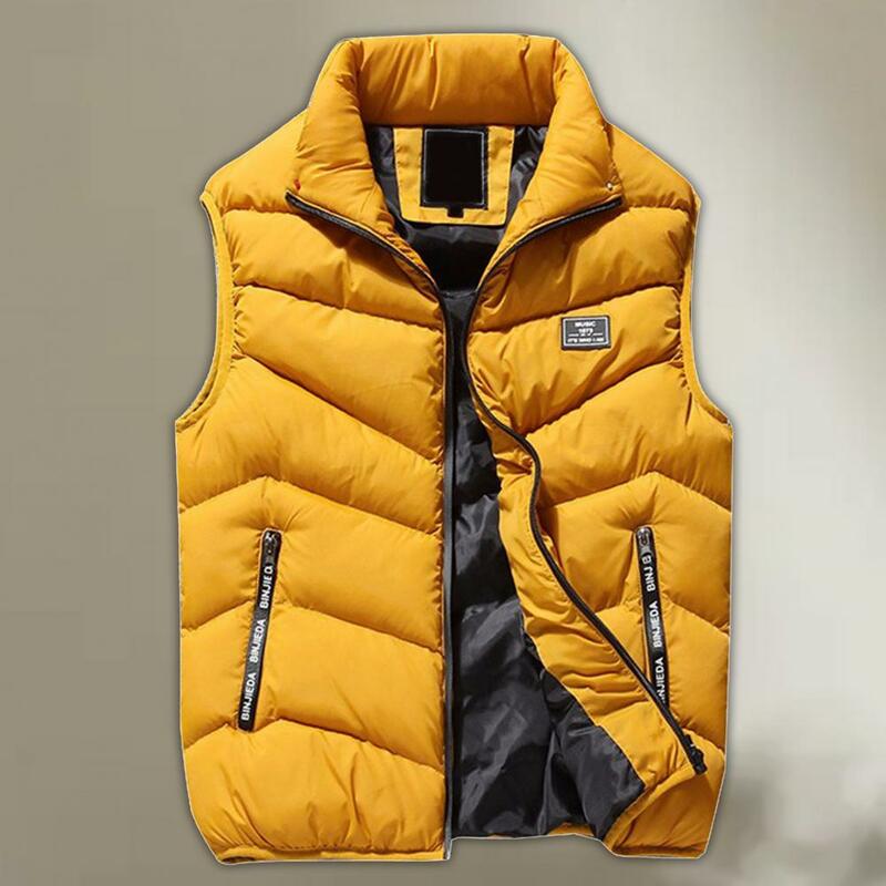 Weste Mantel trend ige kälte feste Taschen Taschen Weste Herbst Winter ärmellose Jacke