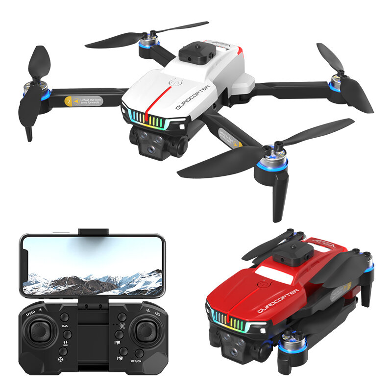 Profissional Brushless Motor Quadcopter com Câmera, J6 Drone, GPS, 5G, Dual HD, FPV, Drones Dobráveis, WiFi, Helicóptero RC, Presentes