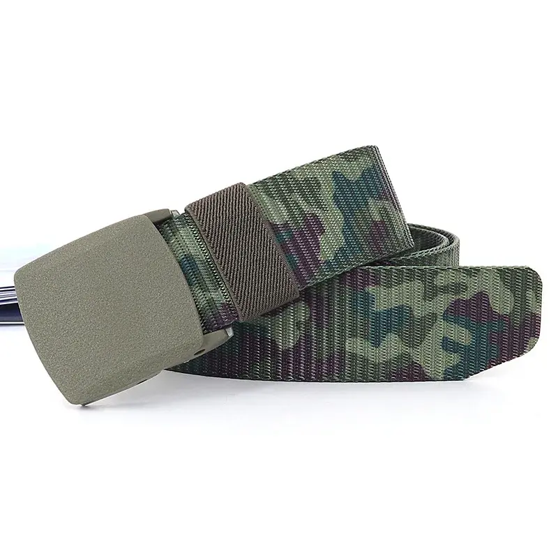 110/120/130/140/150/160/170cm Camo Military Tactical Belts Casual Jeans Accessories Branded Sports Outdoor Belts for Men Women