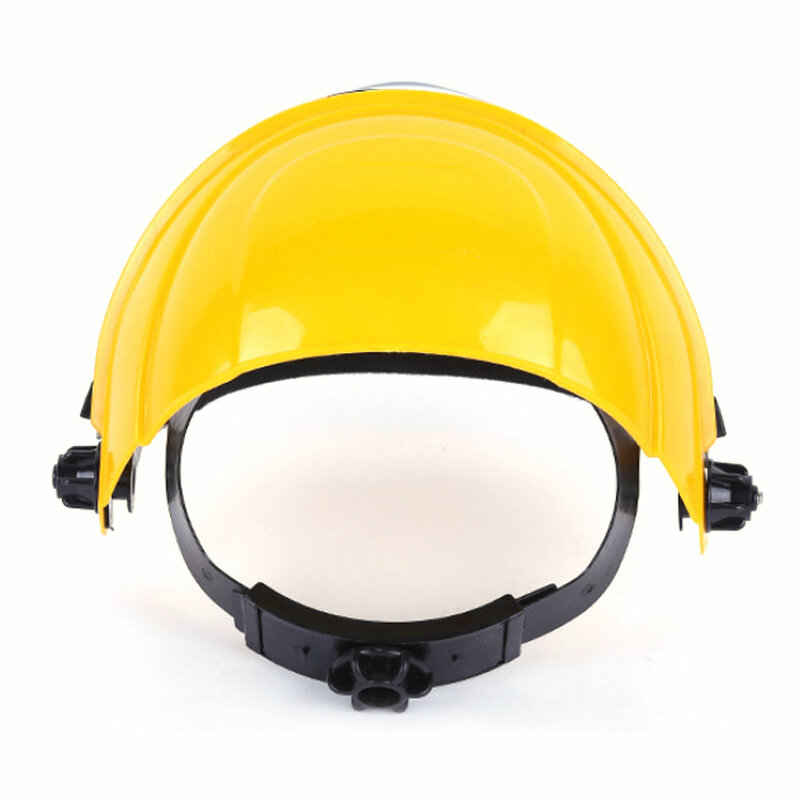 Transparente Head-mounted Full Face Shield, PVC de segurança, Eye Screen Hat, Eye Protection, Motocicleta Máscara, Equipamento