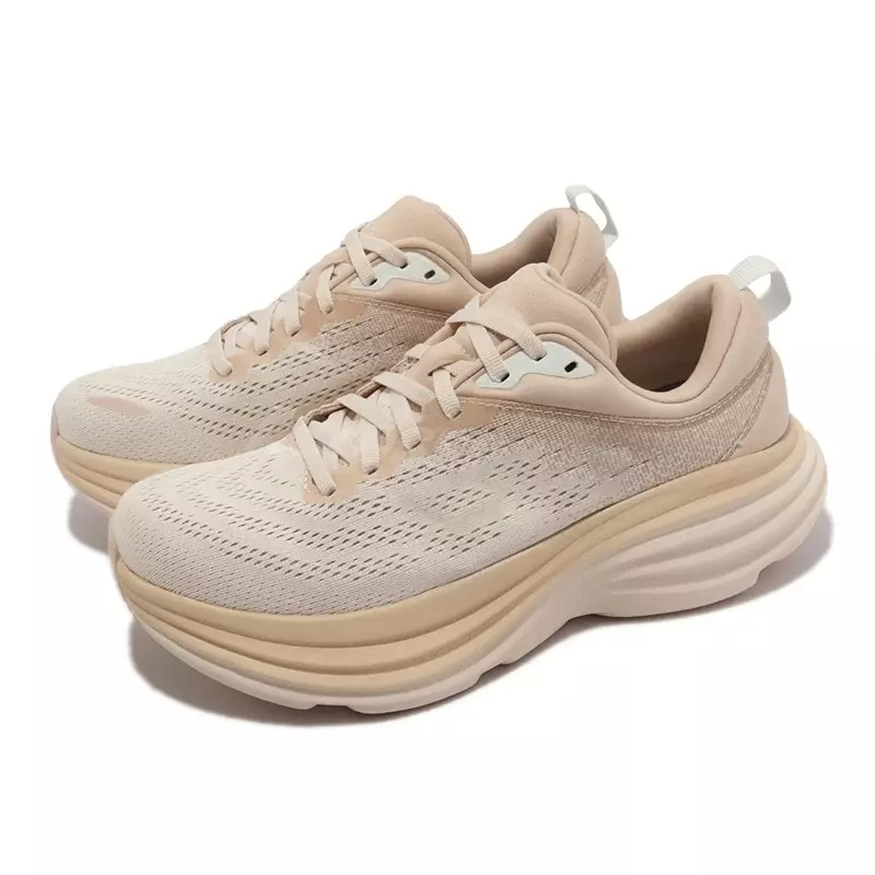 Zapatillas de correr de carretera para hombre y mujer, zapatos de entrenamiento de maratón, ligeros y elásticos de suela gruesa, Bondi 8