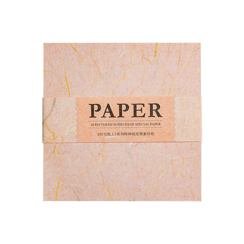 6 paczek/partia na czas z serii papieru retro do kreatywnej dekoracji papier do majsterkowania notatnik