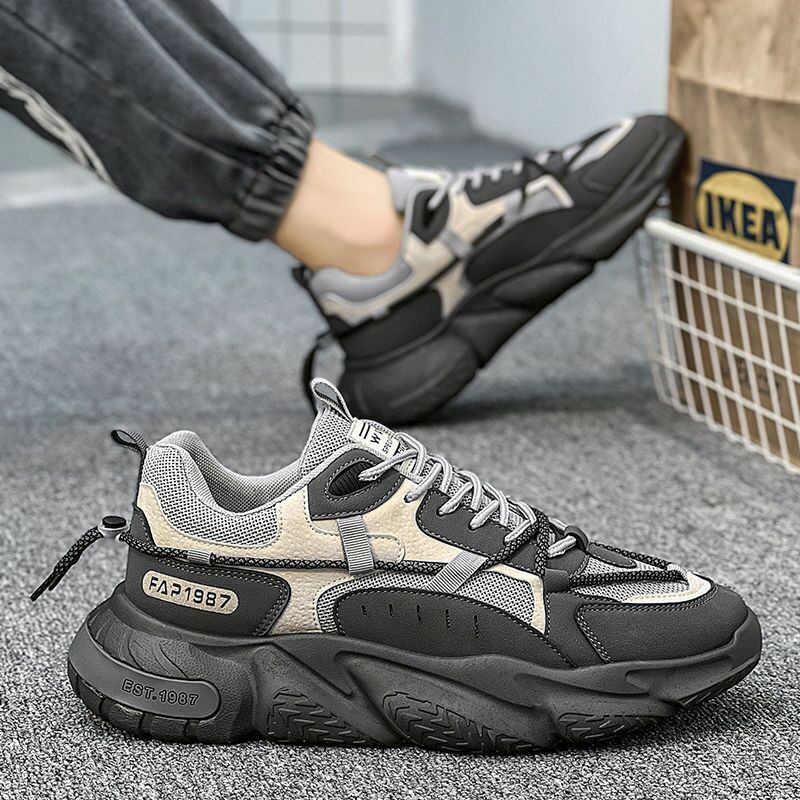 Men's Sneakers Spring Autumn New Male Breathable Wear-resistant Running Shoes Casual Tennis Shoes for Men Zapatillas Hombre 2024
