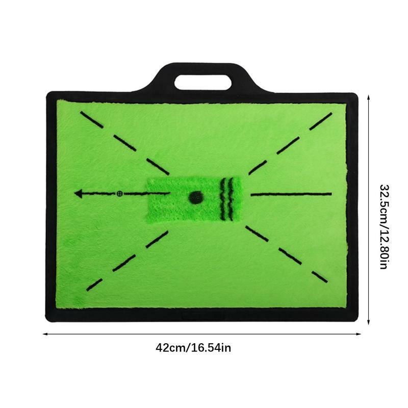 Golf Übungs matte Golf Impact Mat Pfad Feedback Golf Trainings gerät Golf Pad für Swing Erkennung und Batting Golf Fahren